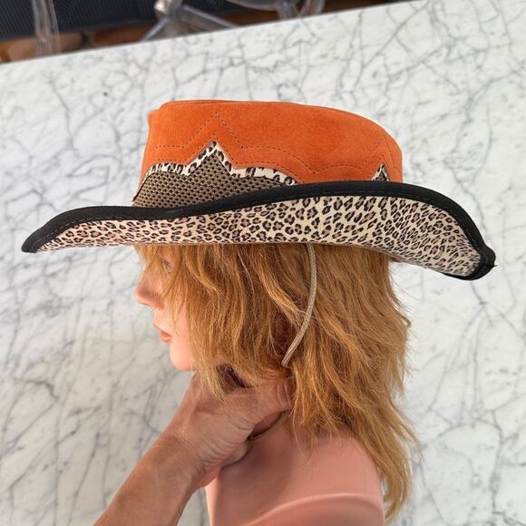 Head N Home Unisex Hat Sz S Orange Brown Enhanced Mesh Collection main image 6